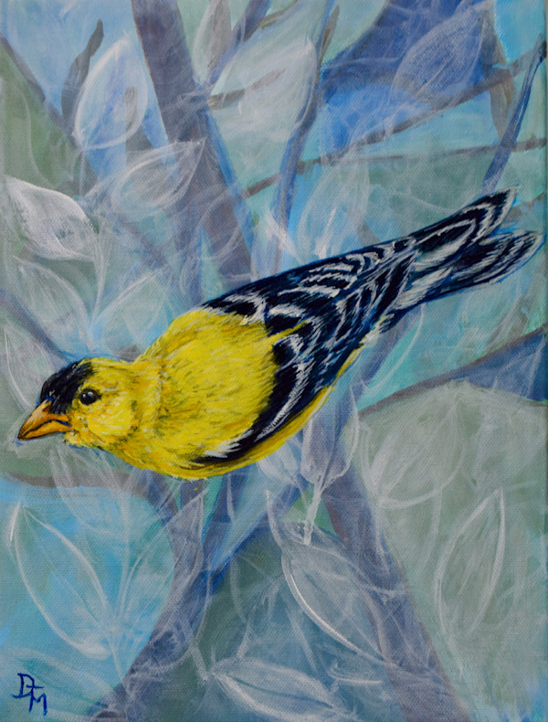 Gold Finch by Dierdra Michelle, Image 1.