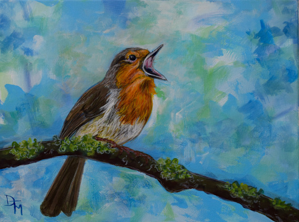 European Robin by Dierdra Michelle, Image 1.