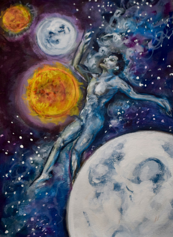 Works on Paper/ Solar Eclipse ~ Aligned by Dierdra Michelle, Image 1.