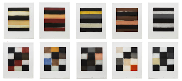 Landlines and Robes by Sean Scully, Image 1.