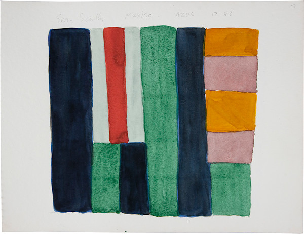 Mexico Azul 12.83 by Sean Scully, Image 1.