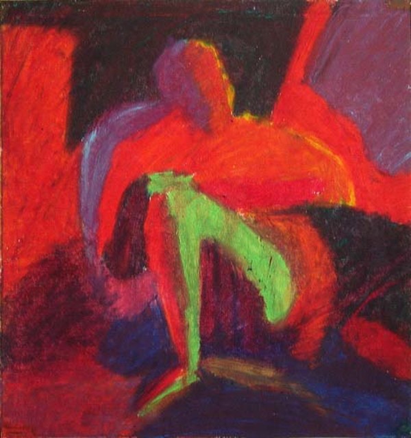 Untitled (Seated Figure) by Sean Scully, Image 1.