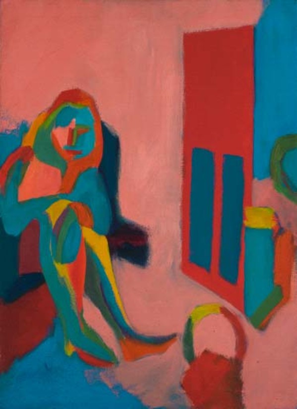 Untitled (Seated Figure) by Sean Scully, Image 1.
