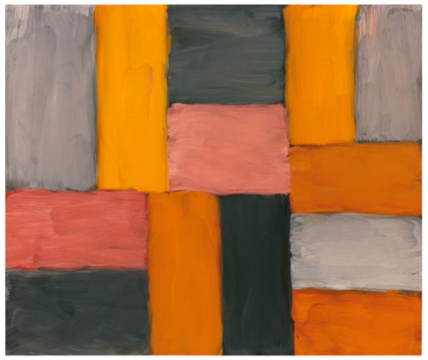Wall of Light Pink Yellow by Sean Scully, Image 1.