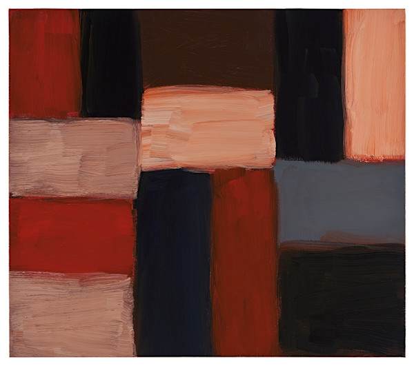 Doric Sienna by Sean Scully, Image 1.