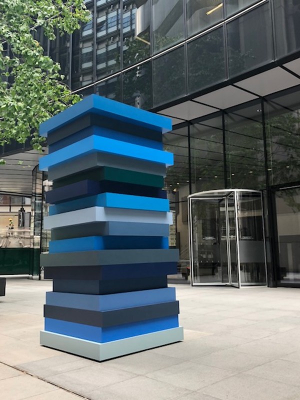 Stack Blues Ed. 1/3 by Sean Scully, Image 1.