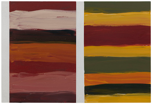 Mirroring Pequeño by Sean Scully, Image 1.