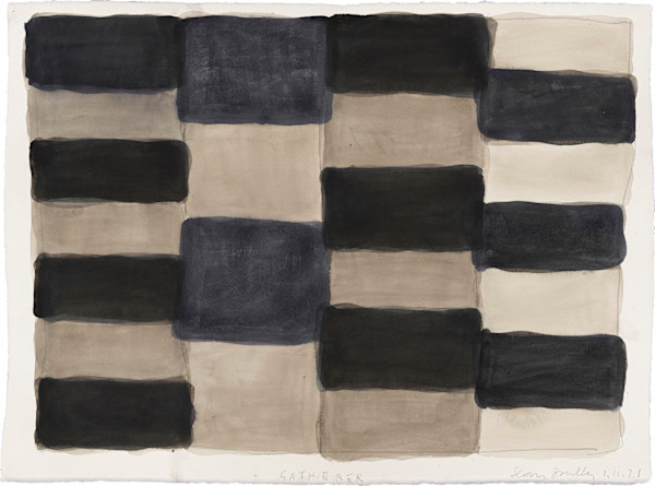 Gatherer 1.11.21 by Sean Scully, Image 1.