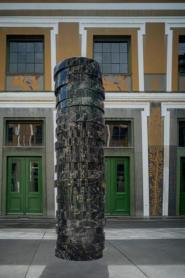 Black and Gold by Sean Scully, Image 1.