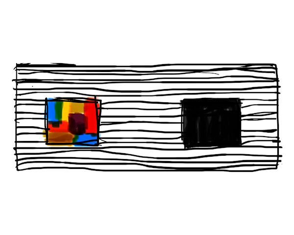Nature Black by Sean Scully, Image 1.