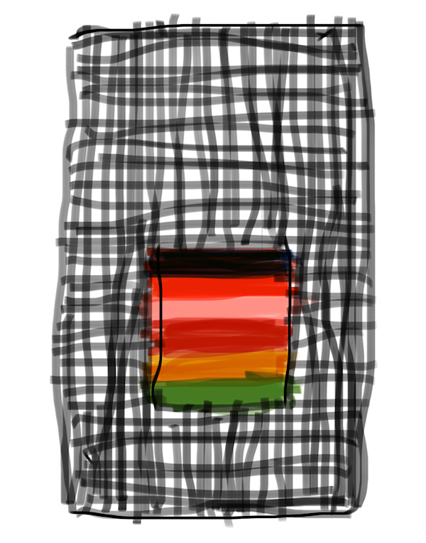 Cage by Sean Scully, Image 1.