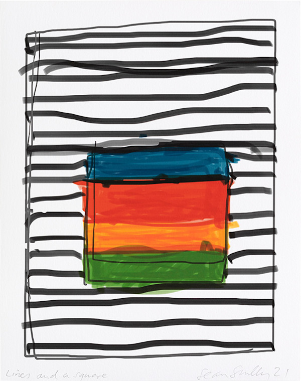 Lines and a Square by Sean Scully, Image 1.