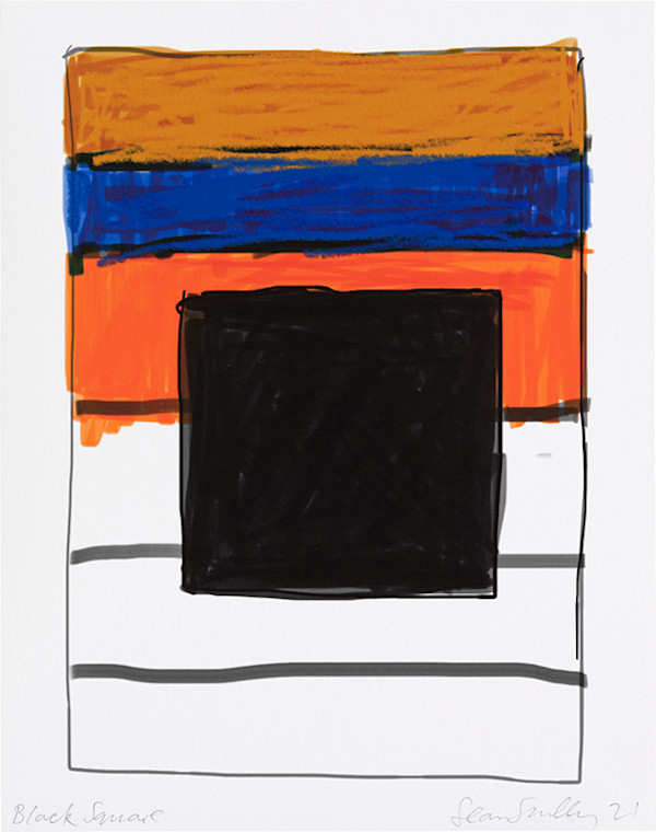 Black Square by Sean Scully, Image 1.