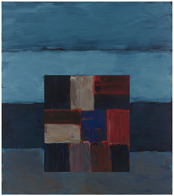 Wall Landline Red by Sean Scully, Image 1.
