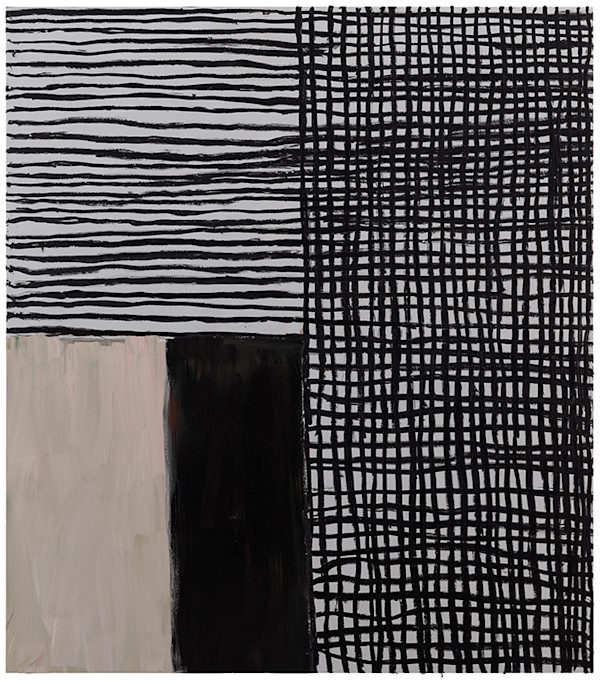 Net Black White by Sean Scully, Image 1.