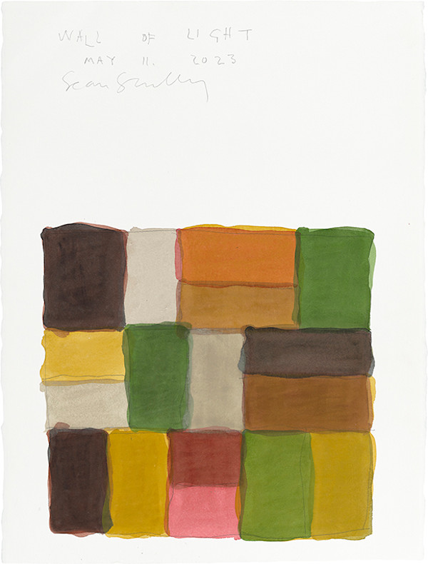 Wall of Light. May 11 2023 by Sean Scully, Image 1.