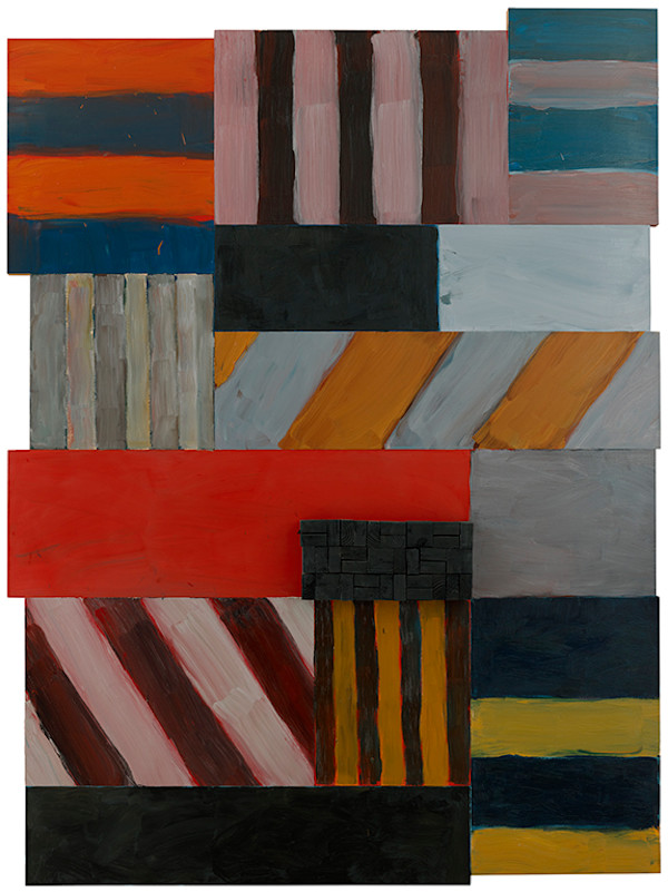Orange Tower by Sean Scully, Image 1.
