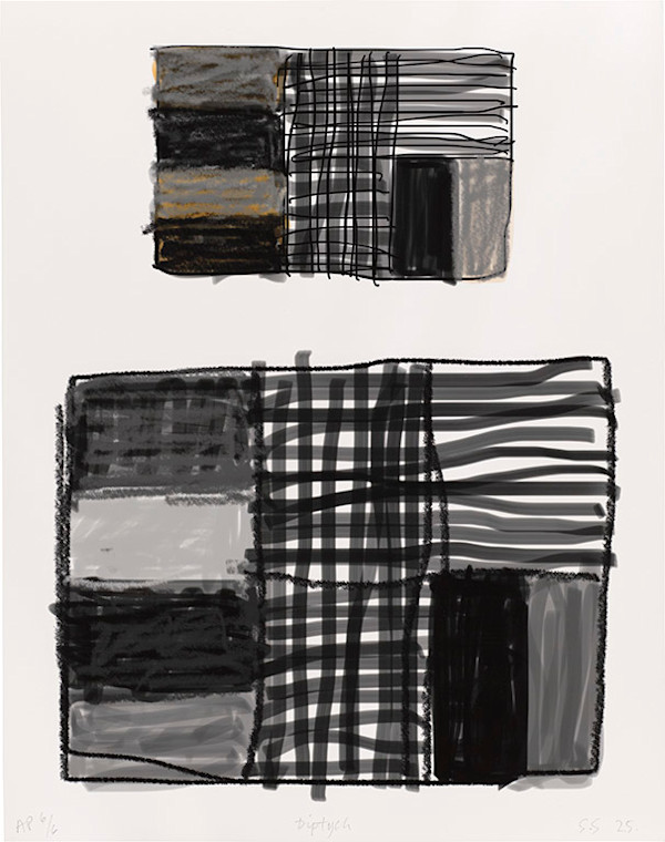 Diptych by Sean Scully, Image 1.