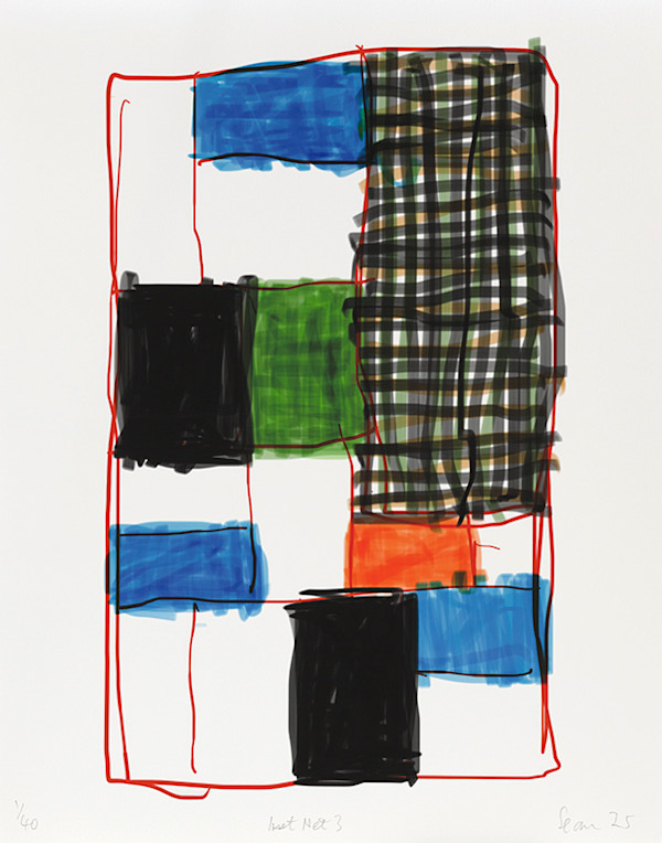 Inset Net 3 by Sean Scully, Image 1.