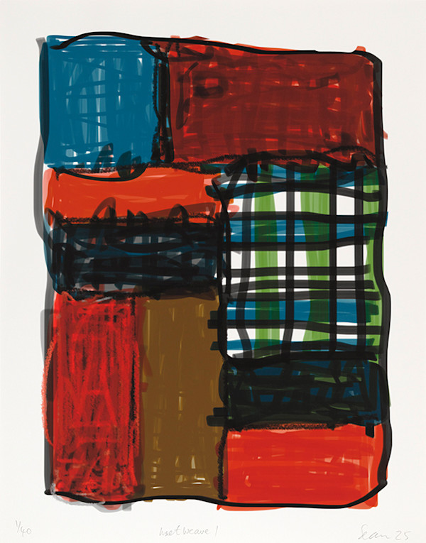 Inset Weave 1 by Sean Scully, Image 1.