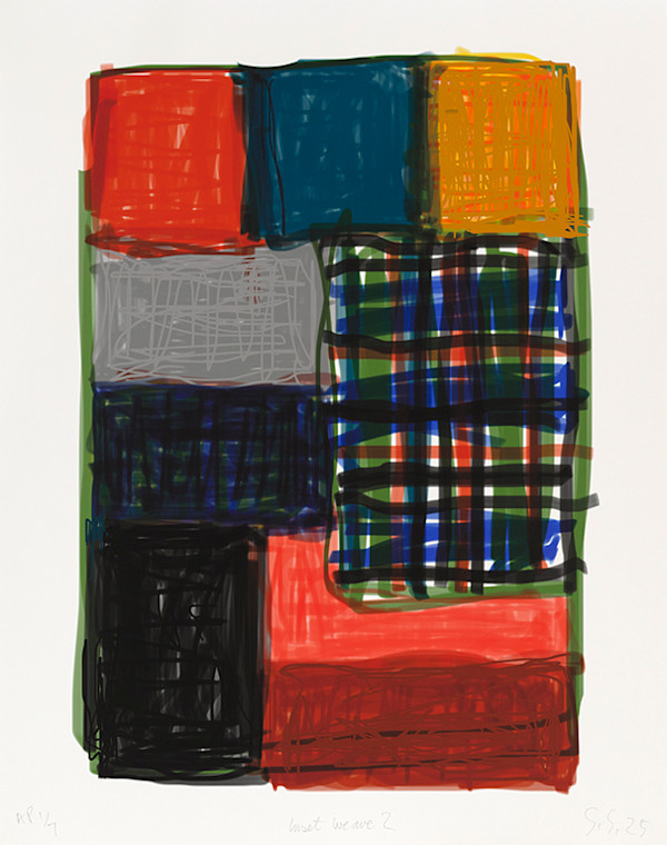 Inset Weave 2 by Sean Scully, Image 1.