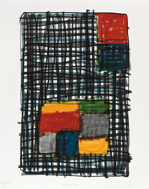 Inset Weave 5 by Sean Scully, Image 1.