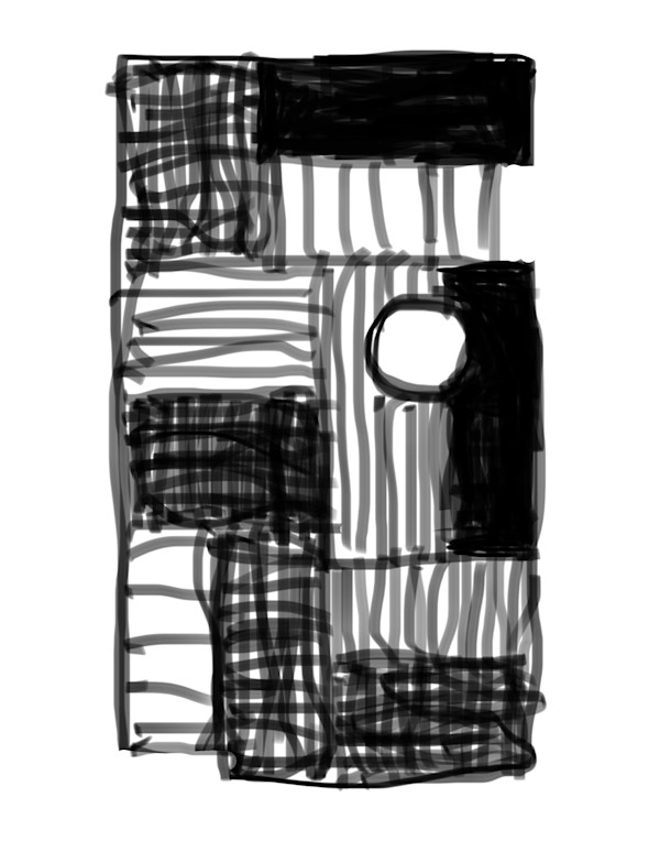 Tower with Hole 2 by Sean Scully, Image 1.
