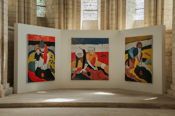 Madonna and Child Triptych by Sean Scully, Image 1.