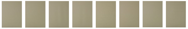 Horizontals: 3x4 Series Cream Grey #1-8 by Sean Scully, Image 1.