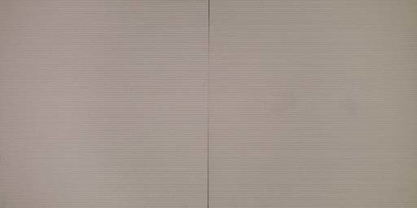 Horizontals: Grey Diptych 4x8 #2 by Sean Scully, Image 1.