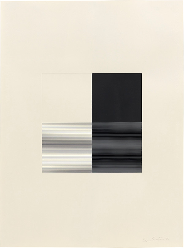 Untitled (Fort Drawing #2) by Sean Scully, Image 1.