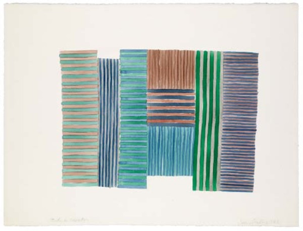 Study for Adoration by Sean Scully, Image 1.