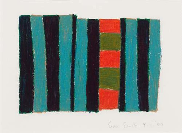 9.1.83 (Study for The Bather) by Sean Scully, Image 1.