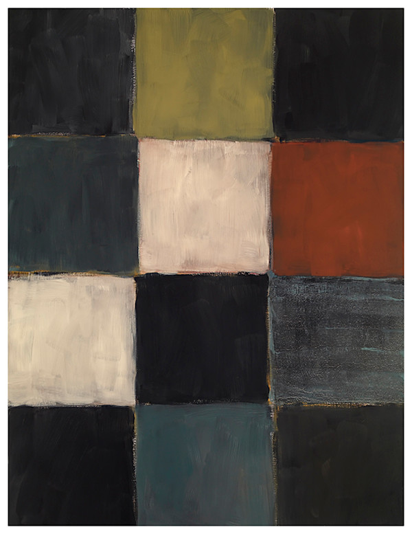 Night Painting by Sean Scully, Image 1.