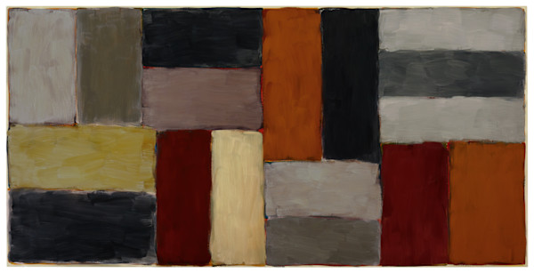 Floating Red Wall by Sean Scully, Image 1.
