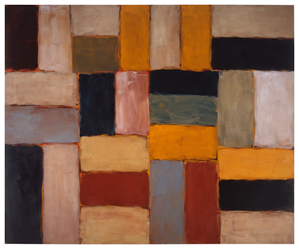 Wall of Light Desert Day by Sean Scully, Image 1.