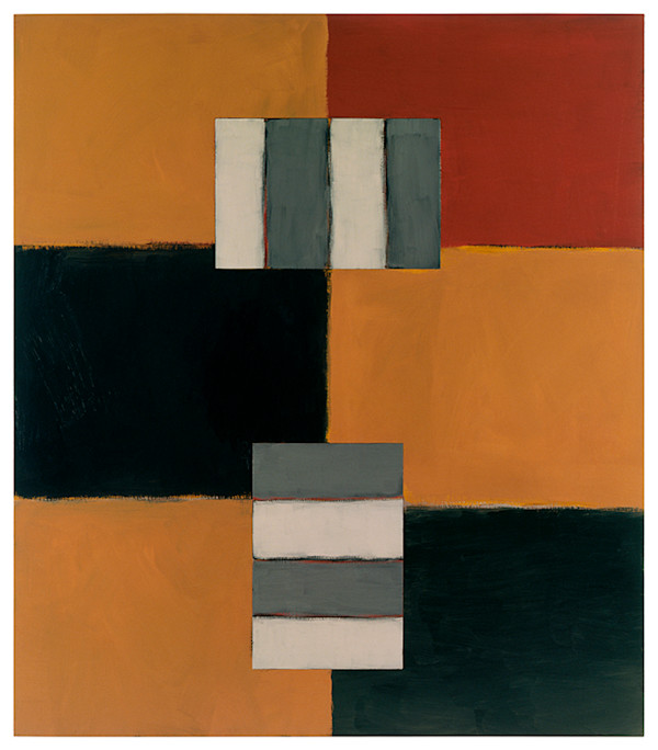 Yellow Mask by Sean Scully, Image 1.