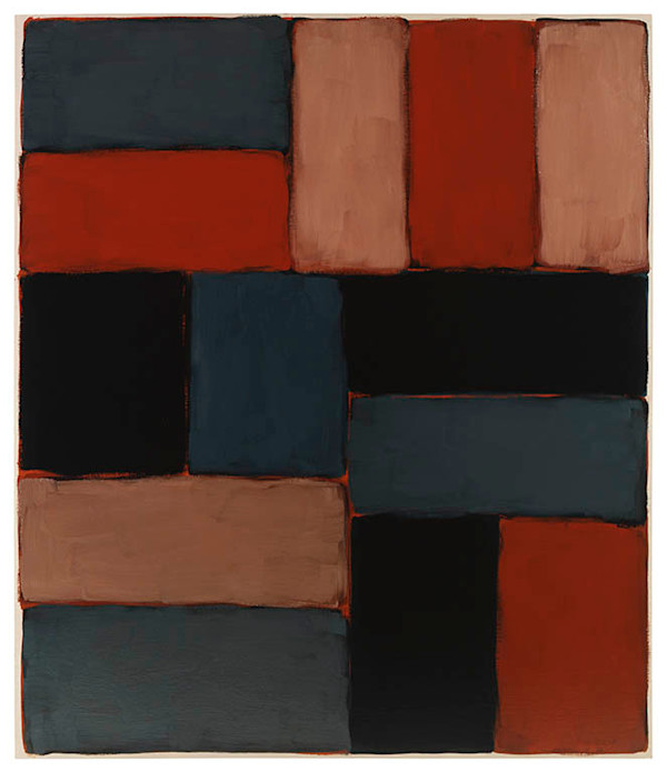 Wall of Light Pink and Blue by Sean Scully, Image 1.