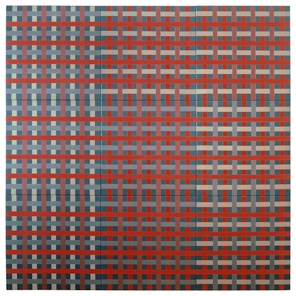 Red Composite by Sean Scully, Image 1.