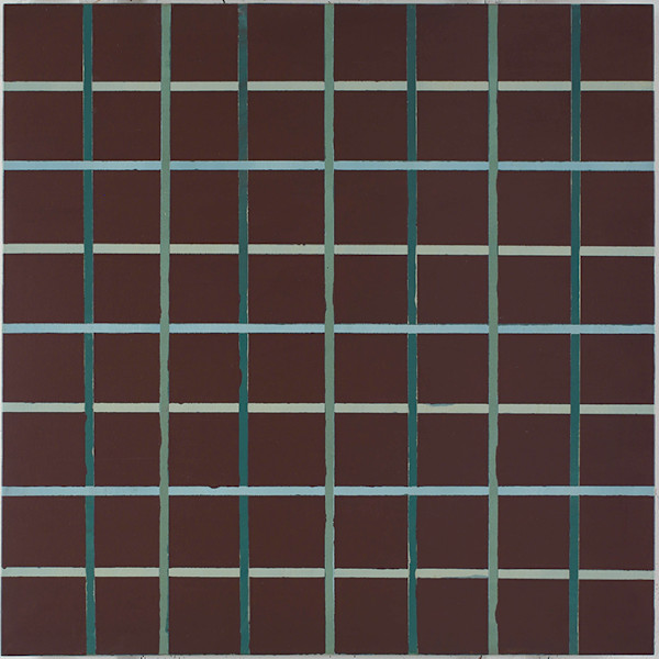 Blue and Brown 2/4 by Sean Scully, Image 1.