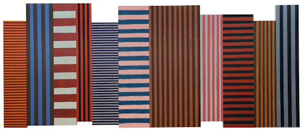 Backs and Fronts by Sean Scully, Image 1.