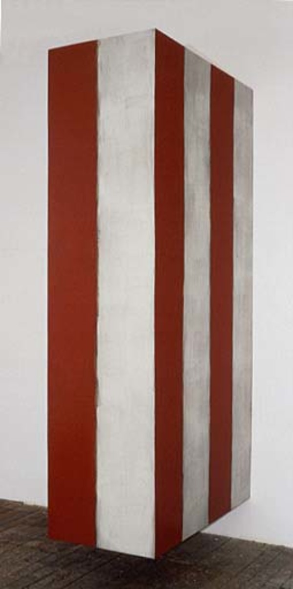 Floating Painting Red White by Sean Scully, Image 1.