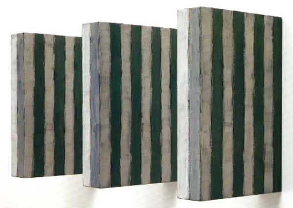 Floating Painting Munich Triptych by Sean Scully, Image 1.