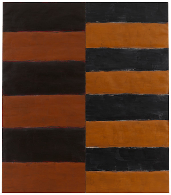 Mirror Orange by Sean Scully, Image 1.