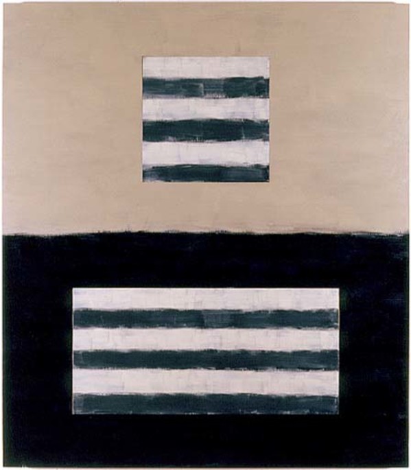 Landline Blue by Sean Scully, Image 1.