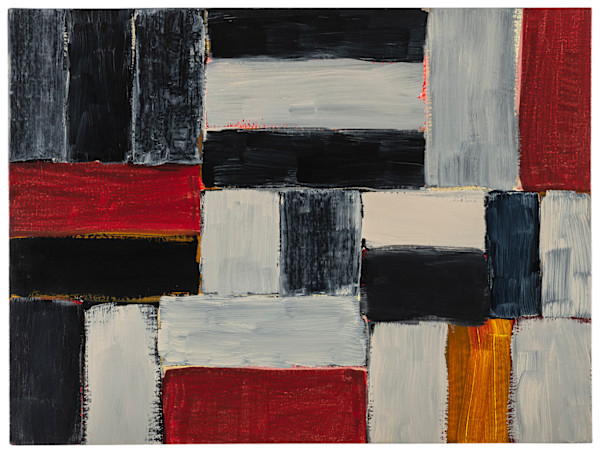 Small Barcelona Painting 9.15.99 by Sean Scully, Image 1.