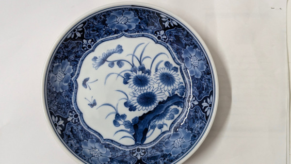 Takamine Kiln Sometsuke Plate by TAKAMINE KLIN, Image 6.