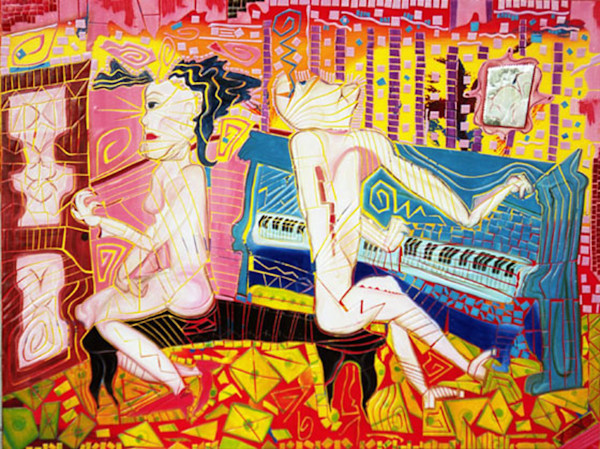 Blues Piano Player by Kevin Starr, Image 1.