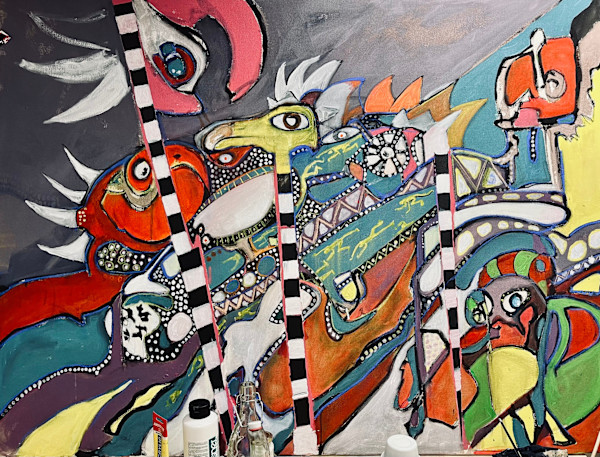 Conference of the Birds by Rhys Martin, Image 1.