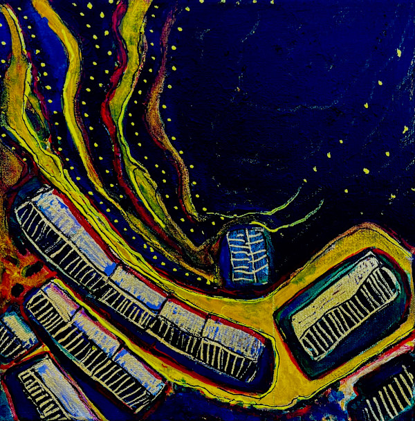 Blue Thines by Rhys Martin, Image 1.
